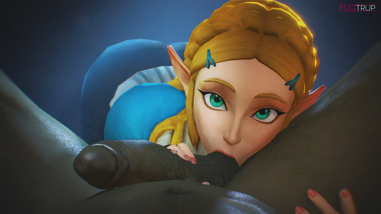 Animation Balls Sucking Elf Fantasy clip