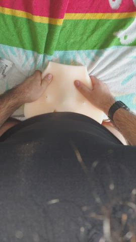 chubby cumshot toy clip