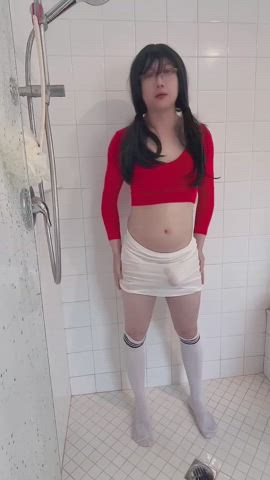 crossdressing femboy sissy trans clip