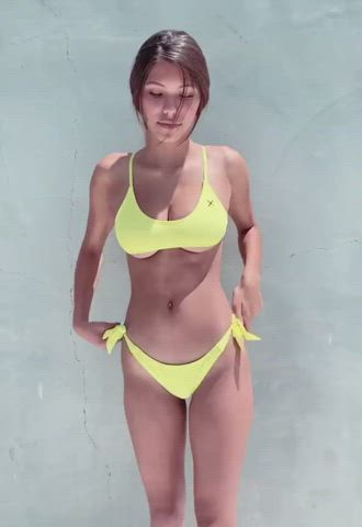 bikini gooning latina teen clip