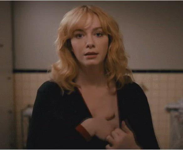 christina hendricks cleavage redhead clip